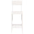 Bar Stools 2 pcs White 40x48.5x115.5 cm Solid Wood Pine