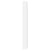 Mirror Jewellery Cabinet Wall Mounted White 37.5x10x90 cm