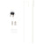 Mirror Jewellery Cabinet Wall Mounted White 37.5x10x90 cm