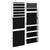 Mirror Jewellery Cabinet with LED Lights Wall Mounted White