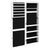 Mirror Jewellery Cabinet with LED Lights Wall Mounted White