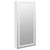 Mirror Jewellery Cabinet with LED Lights Wall Mounted White