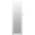 Mirror Jewellery Cabinet with LED Lights Wall Mounted White