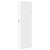 Mirror Jewellery Cabinet with LED Lights Wall Mounted White