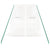 Greenhouse with Steel Frame White 12 m² 6x2x2.85 m