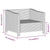 8 Piece Garden Lounge Set with Cushions Grey Poly Rattan