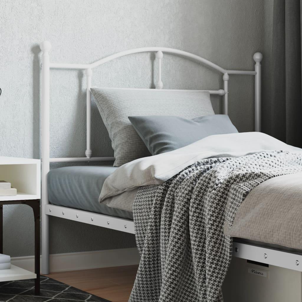 Metal Replace Headboard White 107 cm