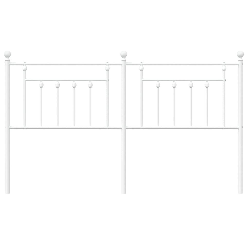 Metal Replace Headboard White 180 cm