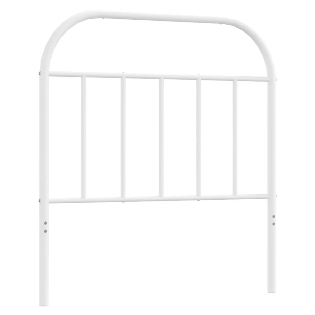 Metal Replace Headboard White 90 cm
