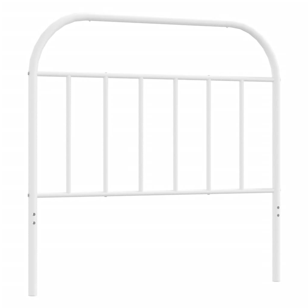 Metal Replace Headboard White 107 cm