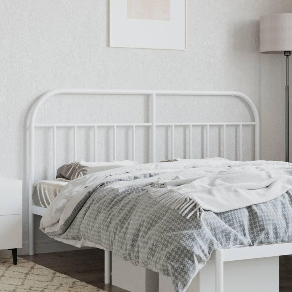 Metal Replace Headboard White 180 cm