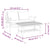 2 Piece Garden Lounge Set with Dark Grey Cushions Bamboo
