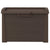Garden Storage Box Brown 125 L PP