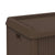 Garden Storage Box Brown 125 L PP