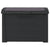Garden Storage Box with Seat Cushion Anthracite 125 L PP