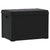 Garden Storage Box with Seat Cushion Anthracite 125 L PP