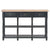 Console Table Black 110x30x76cm Engineered Wood