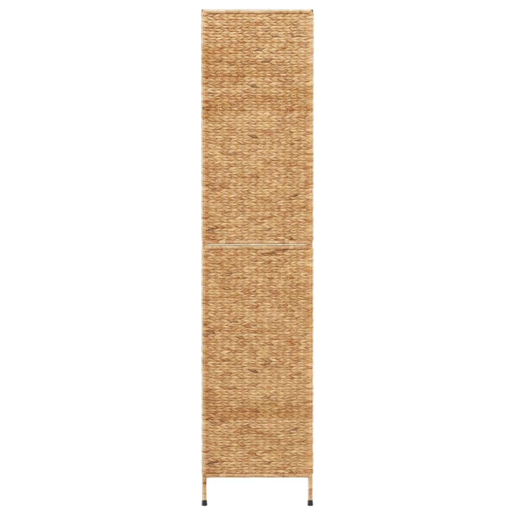 Room Divider 4-Panel 163x180 cm Water Hyacinth
