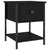 Bedside Tables 2 pcs Black 34x35.5x45 cm Engineered Wood