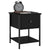 Bedside Tables 2 pcs Black 34x35.5x45 cm Engineered Wood