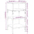 Bedside Table Sonoma Oak 35x34.5x70 cm Engineered Wood