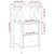Bedside Cabinet Smoked Oak 34x35.5x70 cm Engineered Wood