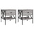 Bedside Tables 2 pcs Grey Sonoma 40x42x45 cm Engineered Wood