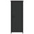 Bedside Cabinets 2 pcs Black 32x42x80 cm Engineered Wood