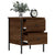 Bedside Cabinet Brown Oak 40x42x50 cm Engineered Wood