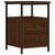 Bedside Cabinet Brown Oak 34x35.5x50 cm Engineered Wood