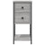 Bedside Cabinet Grey Sonoma 32x42x70 cm Engineered Wood