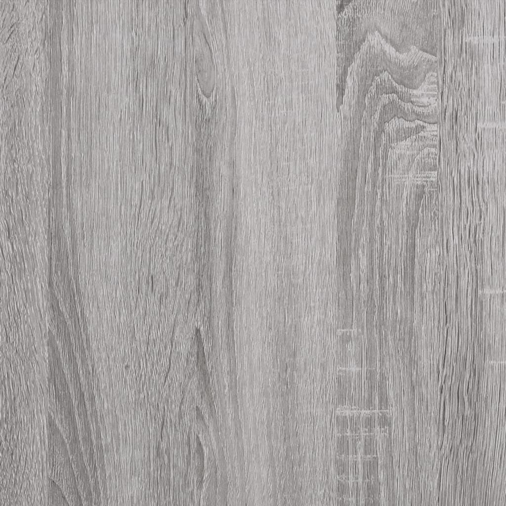 Bedside Cabinet Grey Sonoma 32x42x70 cm Engineered Wood
