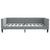 Day Bed without Mattress Light Grey 90x190 cm Fabric