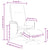 Massage Recliner Chair with Footstool Black Faux Leather