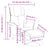 Massage Recliner Chair with Footstool Black Faux Leather