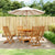 5 Pieces Garden Dining Set Solid Wood Acacia