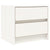 Bedside Cabinet White 40x31x35.5 cm Solid Wood Pine