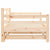 Daybed with Trundle without Mattress 90x190 cm Solid Wood