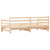 Daybed with Trundle without Mattress 90x190 cm Solid Wood