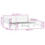 Daybed with Trundle without Mattress White 90x190 cm Solid Wood