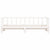 Day Bed with Trundle without Mattress White 90x190 cm Solid Wood