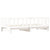 Day Bed with Trundle without Mattress White 90x190 cm Solid Wood
