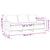 3-Seater Sofa Cappuccino 180 cm Faux Leather