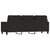 3-Seater Sofa Black 180 cm Velvet