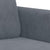 3-Seater Sofa Dark Grey Velvet 180 cm
