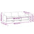 3-Seater Sofa Dark Grey Velvet 180 cm