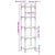Bookcase 5-Tier Black 40x30x154 cm Engineered Wood