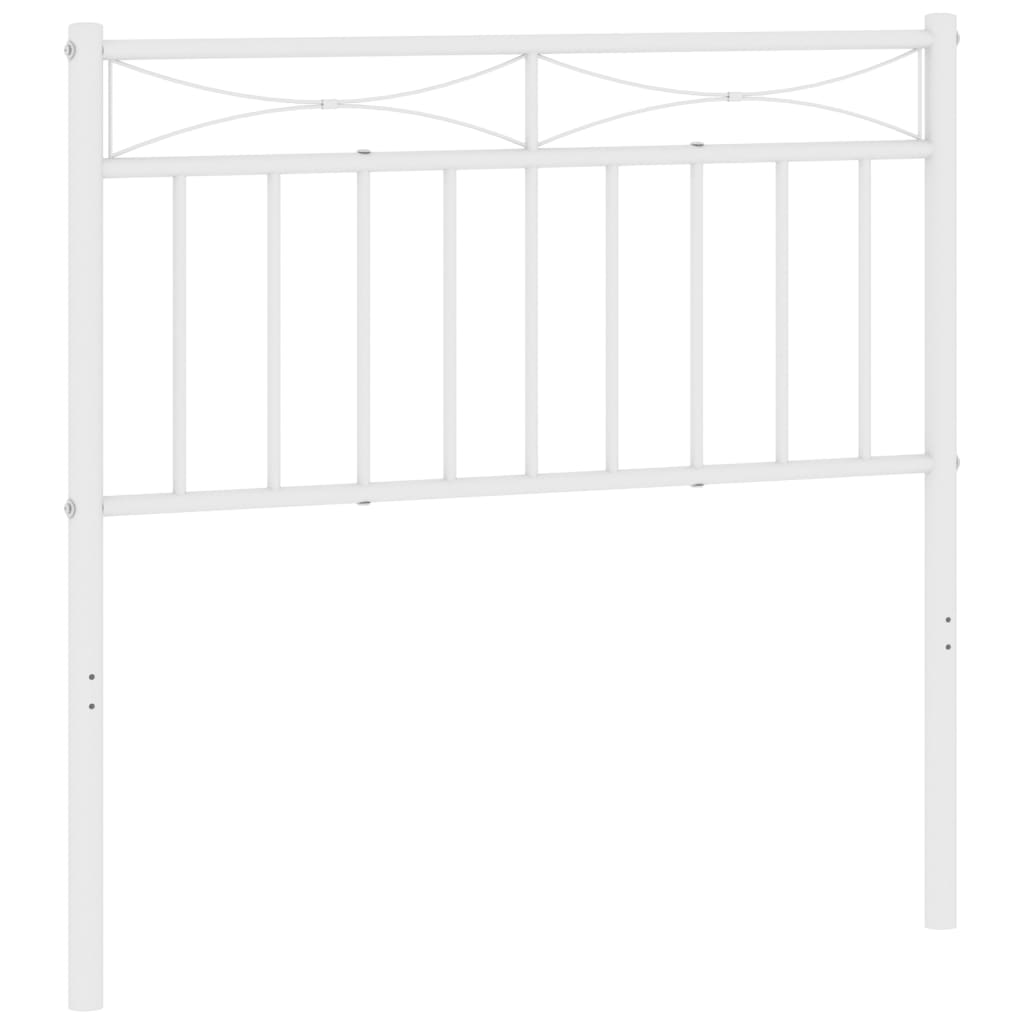 Metal Replace Headboard White 90 cm