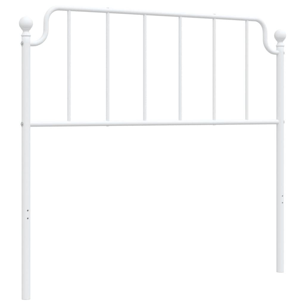 Metal Replace Headboard White 107 cm