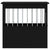 Dog Crate Furniture Black 45x62x59 cm Engineered Wood